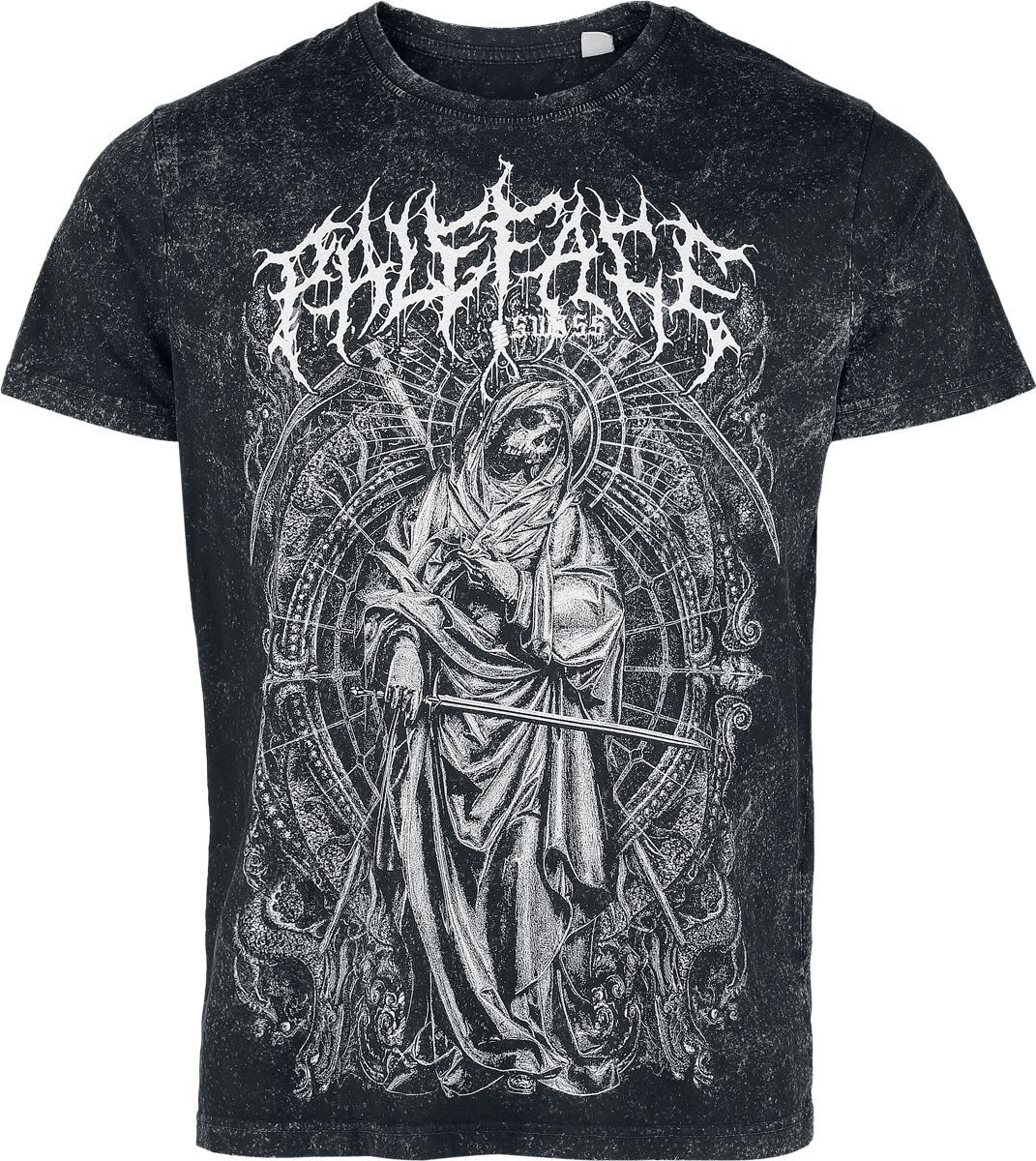 Paleface Swiss Reaper Angel Tričko tmavě šedá - RockTime.cz