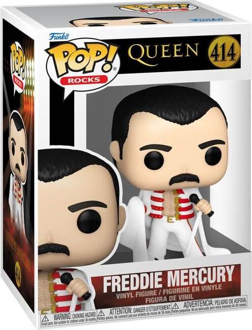 Queen Freddie Mercury Vinyl Figur 414 Sberatelská postava vícebarevný - RockTime.cz