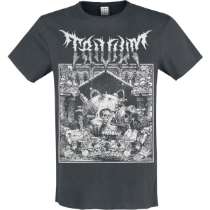Trivium Skulls Tričko charcoal - RockTime.cz