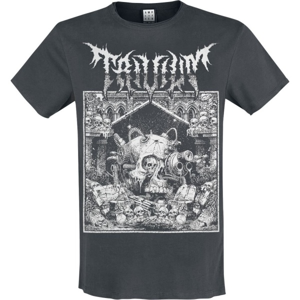 Trivium Skulls Tričko charcoal - RockTime.cz