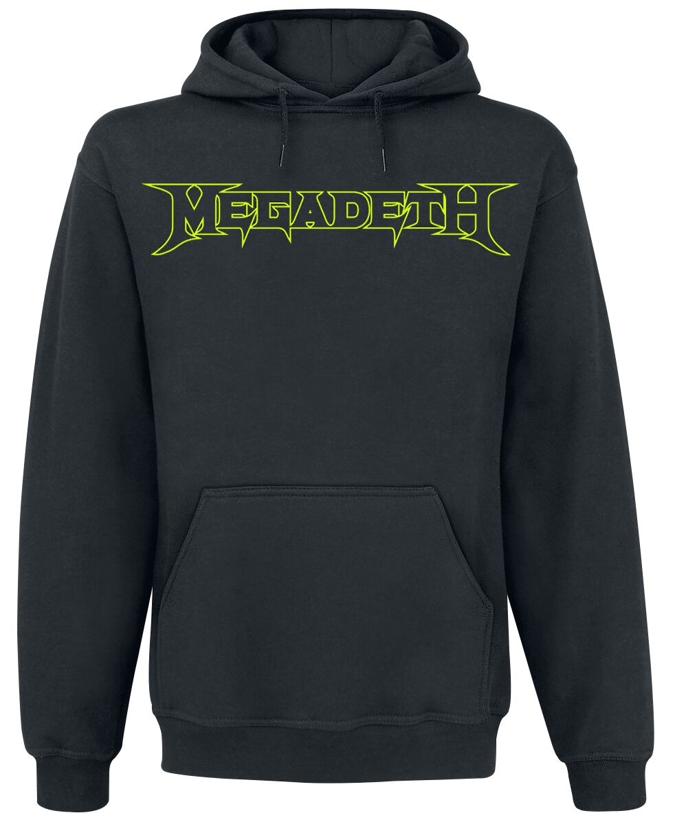 Megadeth 35 Years Vic Mikina s kapucí černá - RockTime.cz
