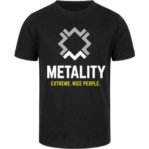 Metality Logo detské tricko černá - RockTime.cz