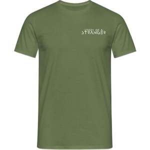 Story Of A Stranger Logo Tričko khaki - RockTime.cz