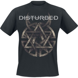 Disturbed Symbol Tričko černá - RockTime.cz