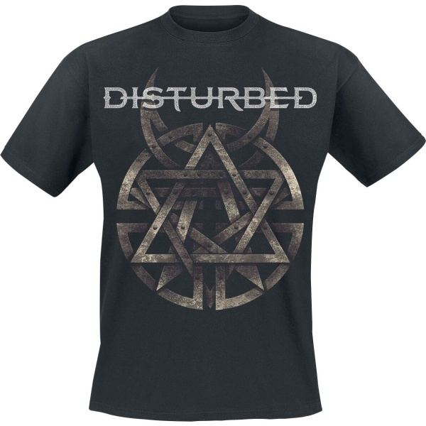 Disturbed Symbol Tričko černá - RockTime.cz