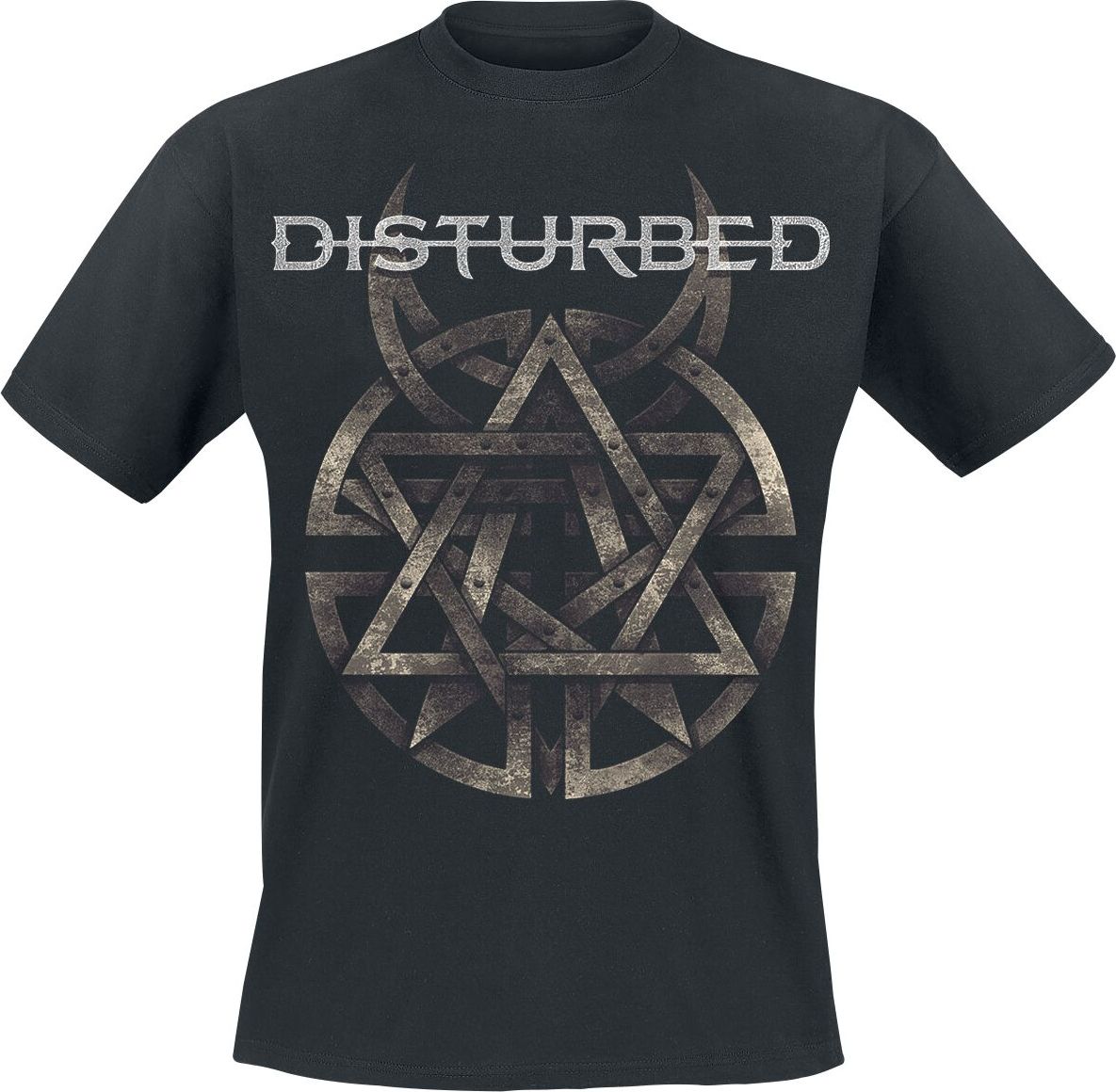 Disturbed Symbol Tričko černá - RockTime.cz