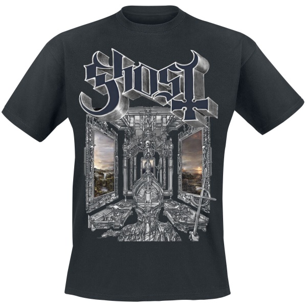 Ghost Skeleta Cover Tričko černá - RockTime.cz