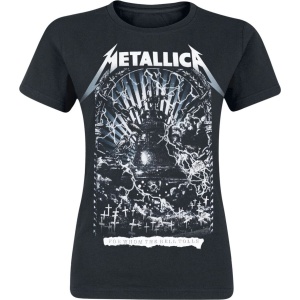 Metallica For Whom The Bells Toll Dámské tričko černá - RockTime.cz