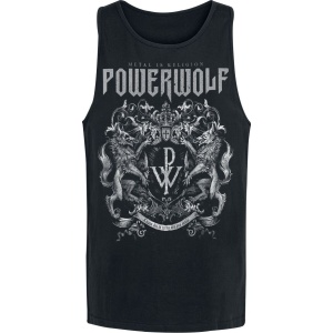 Powerwolf Tank top černá - RockTime.cz