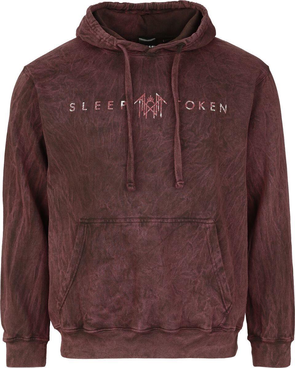 Sleep Token Vessel Mikina s kapucí červená - RockTime.cz