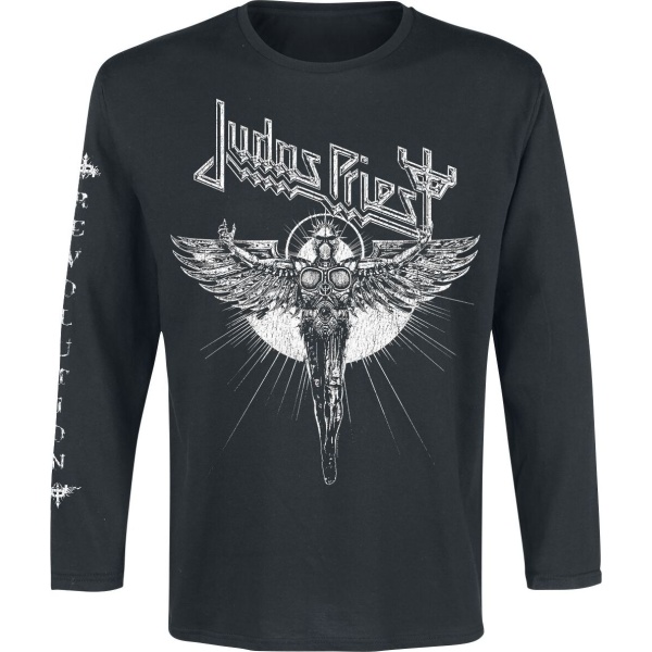 Judas Priest Revolution Album Tričko s dlouhým rukávem černá - RockTime.cz