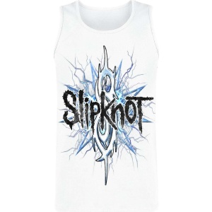 Slipknot Electric Blue Tank top bílá - RockTime.cz