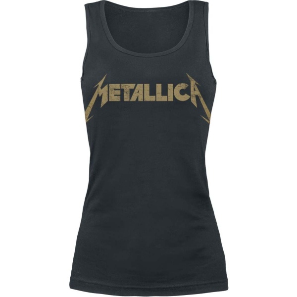 Metallica Hetfield Iron Cross Guitar Dámský top černá - RockTime.cz