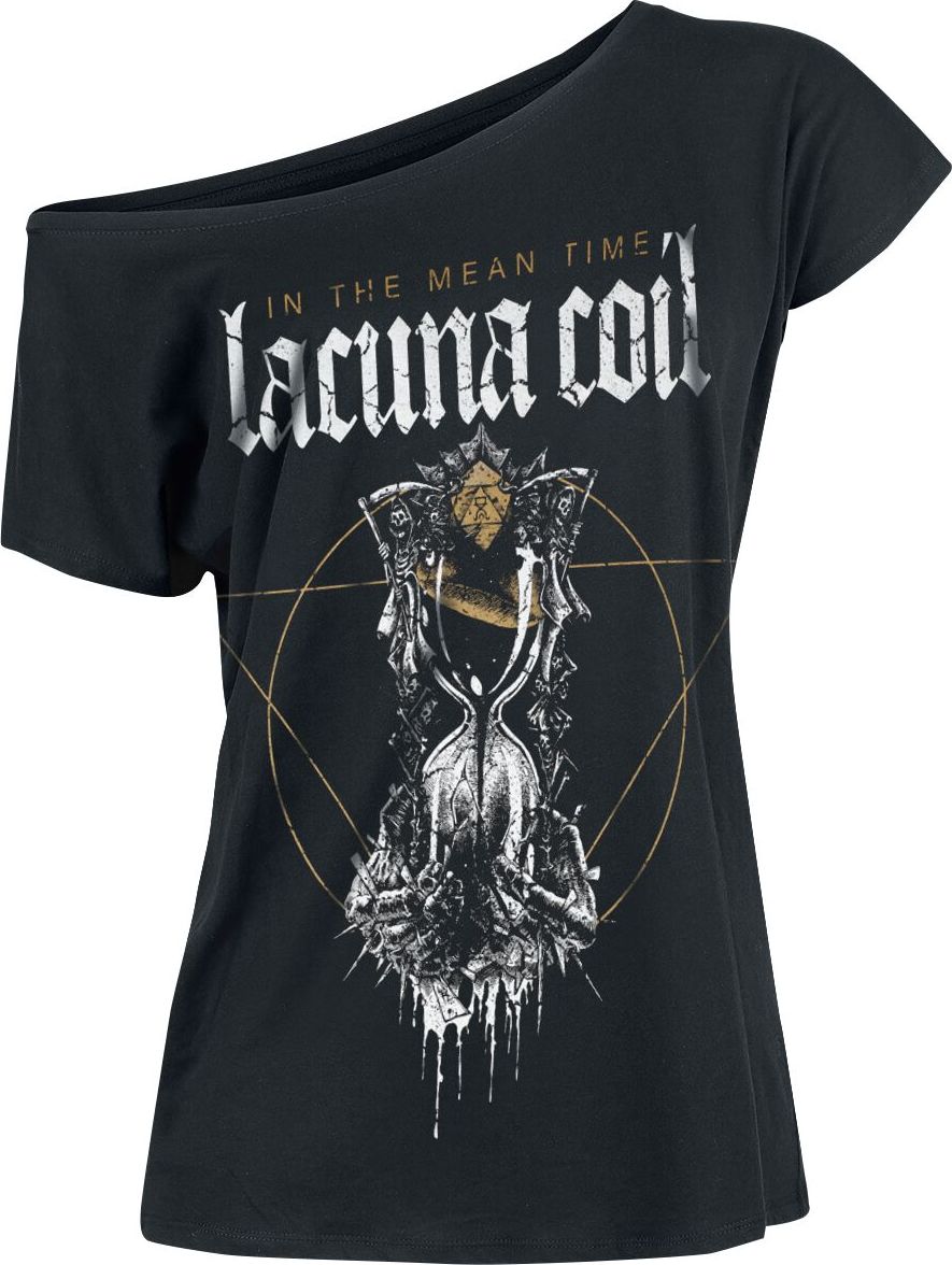 Lacuna Coil Time Dámské tričko černá - RockTime.cz
