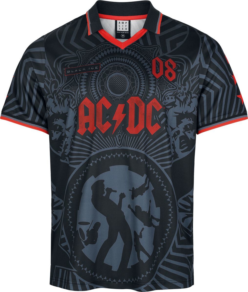 AC/DC Amplified Collection - Black Ice Rock FC Dres pro fanoušky vícebarevný - RockTime.cz