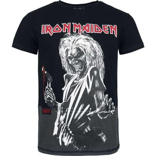 Iron Maiden EMP Signature Collection Tričko cerná/šedá - RockTime.cz