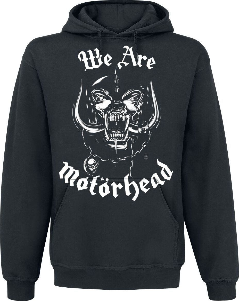 Motörhead We Are Motörhead Mikina s kapucí černá - RockTime.cz