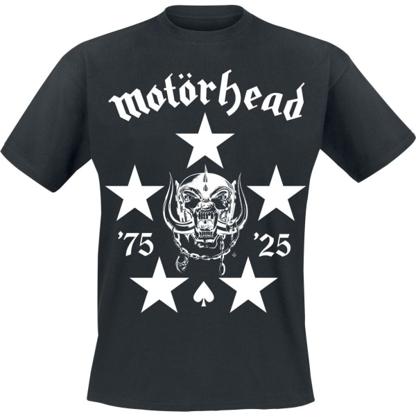 Motörhead 50 BMG Logo Tričko černá - RockTime.cz