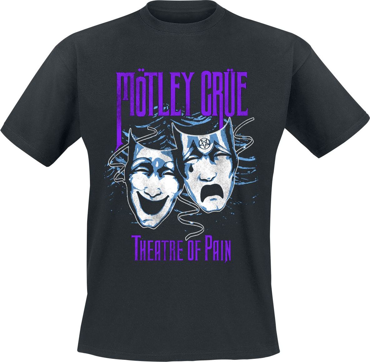 Mötley Crüe Theatre Of Pain Tričko černá - RockTime.cz