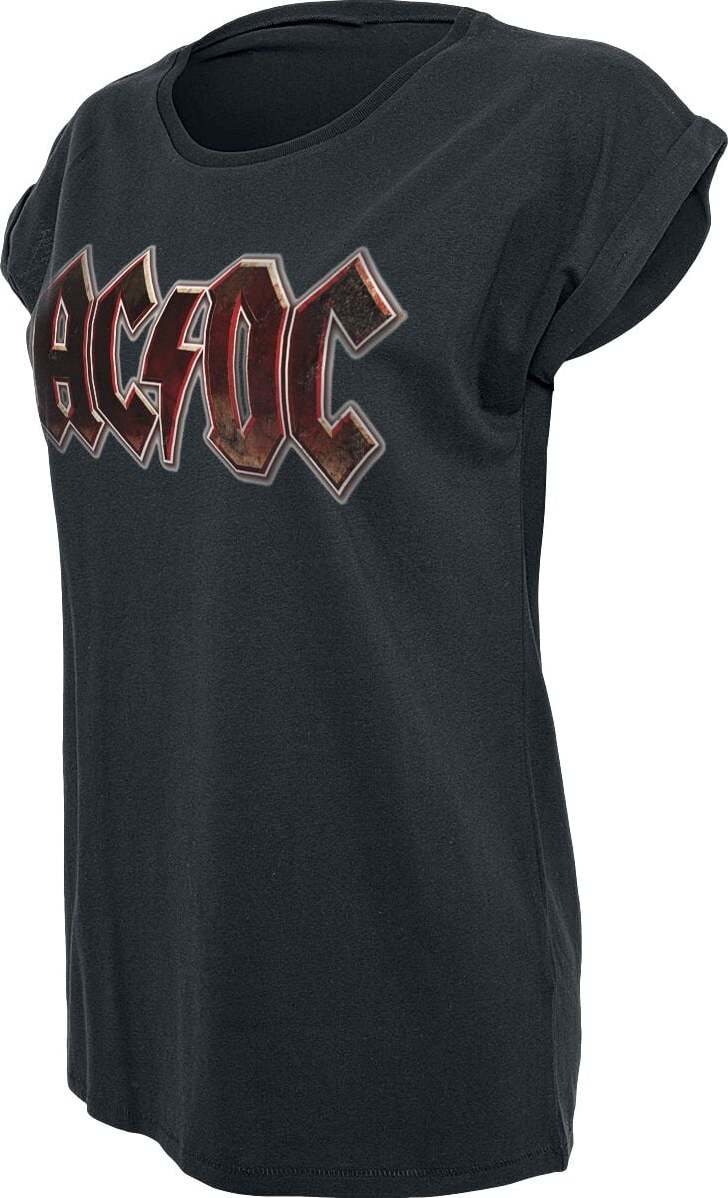 AC/DC Voltage Logo Dámské tričko černá - RockTime.cz