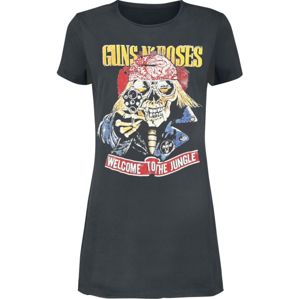 Guns N' Roses Amplified Collection - Welcom Šaty charcoal - RockTime.cz