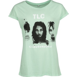 TLC CrazySexyCool Dámské tričko zelená - RockTime.cz