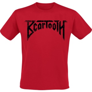 Beartooth Skull Tričko červená - RockTime.cz