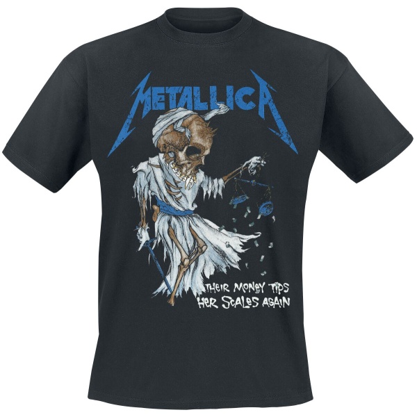 Metallica Tip Scales Tričko černá - RockTime.cz