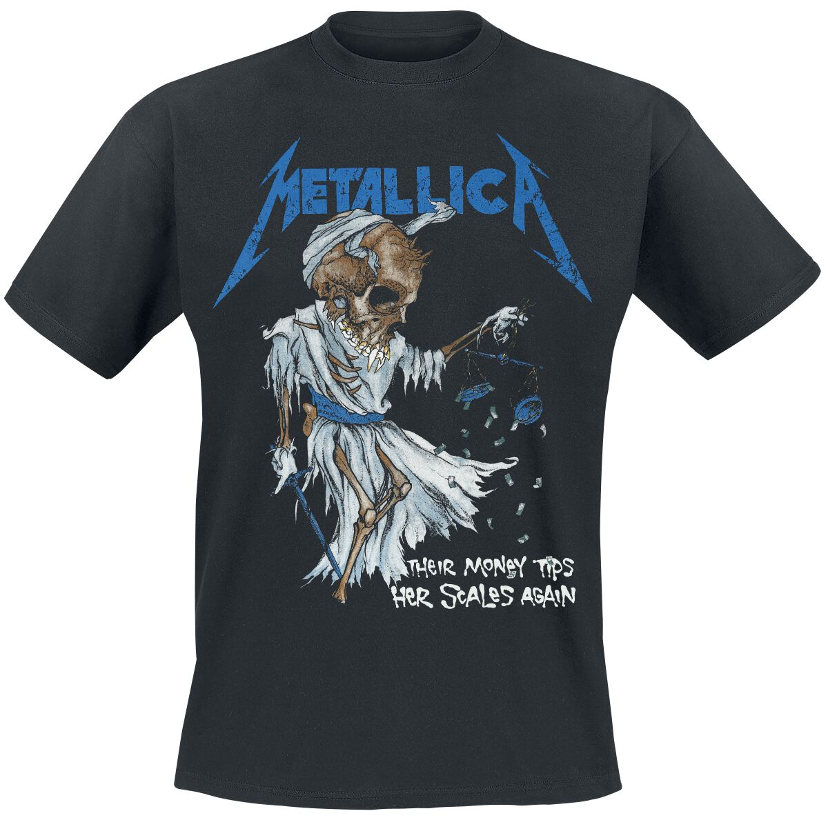 Metallica Tip Scales Tričko černá - RockTime.cz