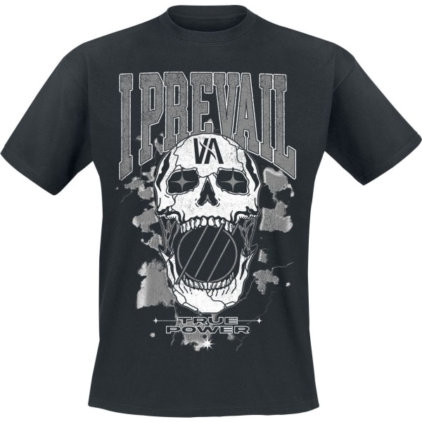 I Prevail True Power Rowdy Skull Tričko černá - RockTime.cz