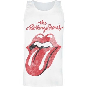 The Rolling Stones Classic Tongue Tank top bílá - RockTime.cz