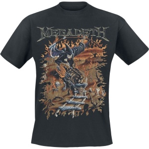 Megadeth Youthanasia 1995 - Reaper Train Tričko černá - RockTime.cz