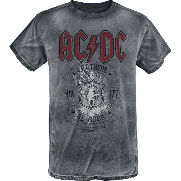 AC/DC Let there be Rock Tričko šedá - RockTime.cz
