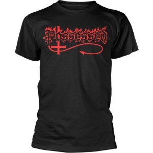 Possessed Logo Red Tričko černá - RockTime.cz