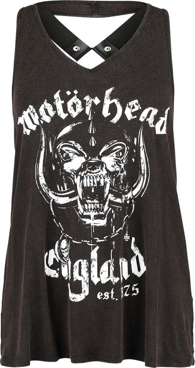 Motörhead EMP Signature Collection Dámský top šedohnědá - RockTime.cz