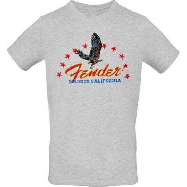 Fender Made In California Tričko šedá - RockTime.cz