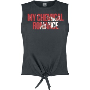My Chemical Romance Amplified Collection - Blood Spatter Dámský top charcoal - RockTime.cz