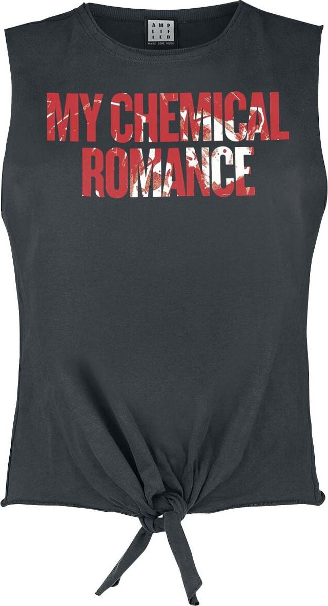 My Chemical Romance Amplified Collection - Blood Spatter Dámský top charcoal - RockTime.cz