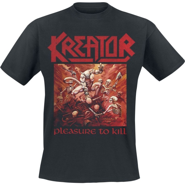 Kreator Pleasure To Kill Tričko černá - RockTime.cz