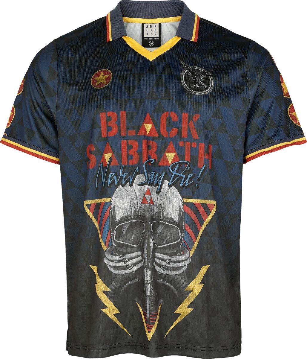 Black Sabbath Amplified Collection - Never Say Die Rock FC Dres pro fanoušky vícebarevný - RockTime.cz