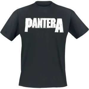 Pantera Logo - Heavyweight Tričko černá - RockTime.cz