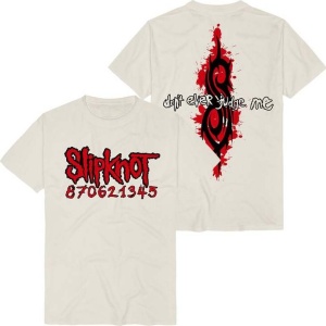 Slipknot Judge Numbers Tričko přírodní - RockTime.cz