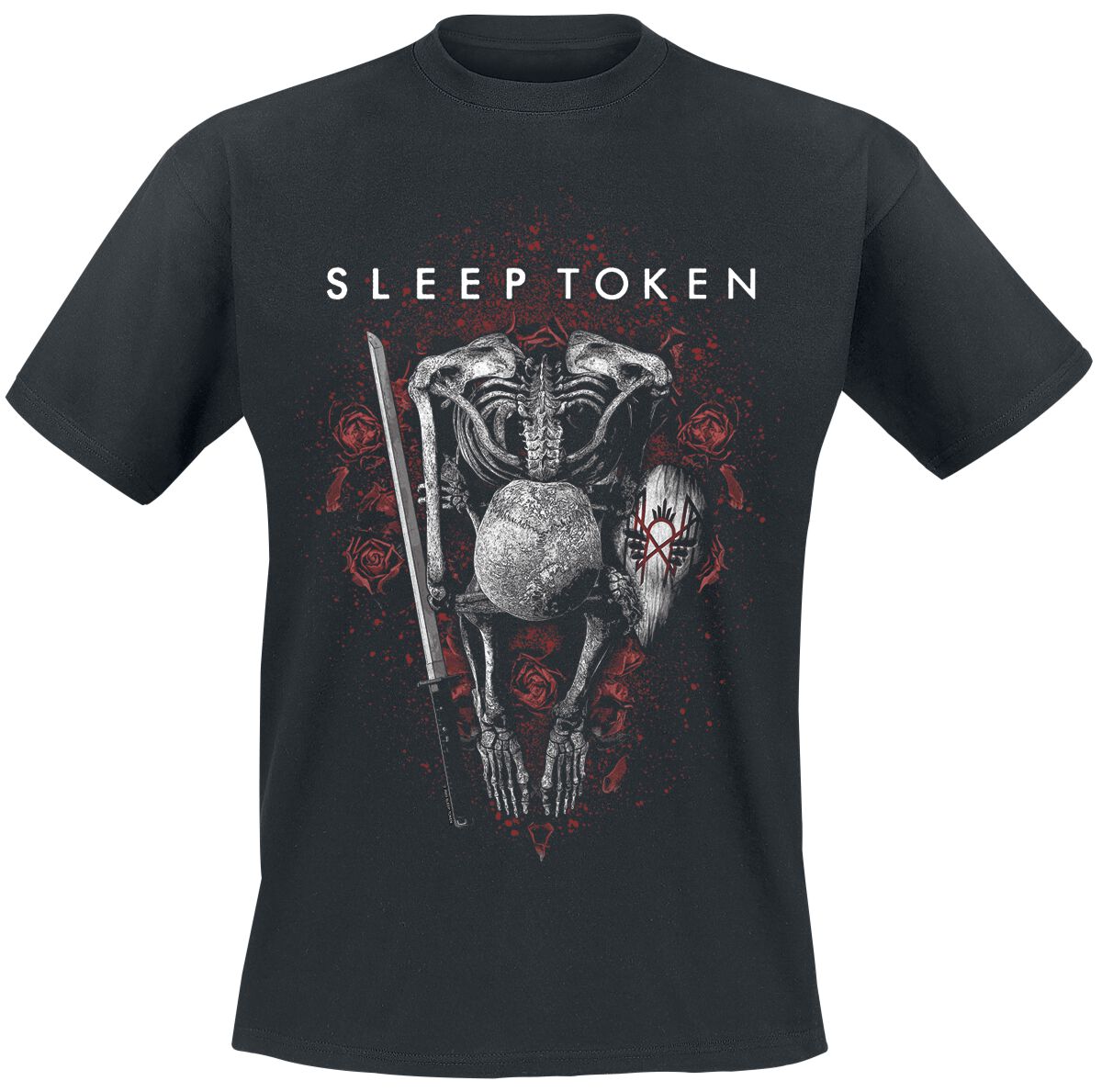 Sleep Token Roses Tričko černá - RockTime.cz