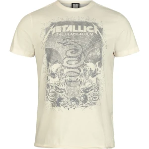Metallica Amplified Collection - Inverted Black Album Tričko šedobílá - RockTime.cz