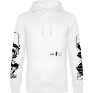 I Prevail Alpha Omega Mikina s kapucí bílá - RockTime.cz