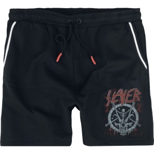 Slayer Circle Teplákové šortky černá - RockTime.cz