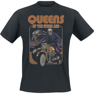 Queens Of The Stone Age Skull Rider Tričko černá - RockTime.cz