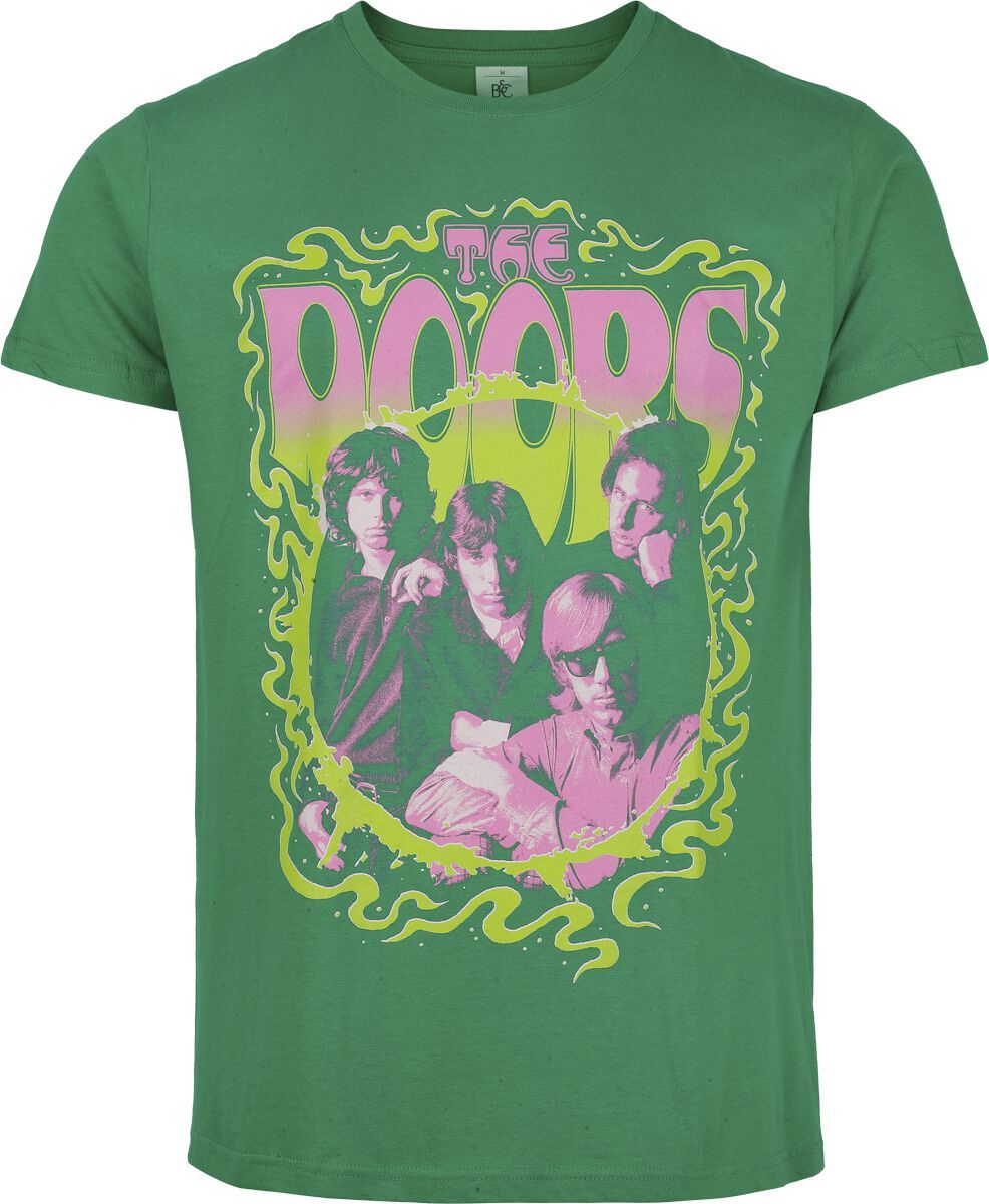 The Doors Photo Tričko zelená - RockTime.cz
