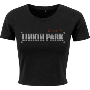 Linkin Park Hybrid Logo Dámské tričko černá - RockTime.cz