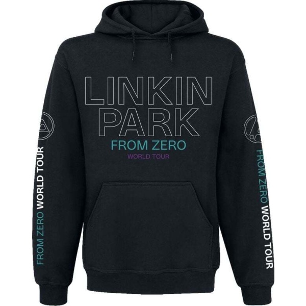 Linkin Park From Zero To World Tour Mikina s kapucí černá - RockTime.cz